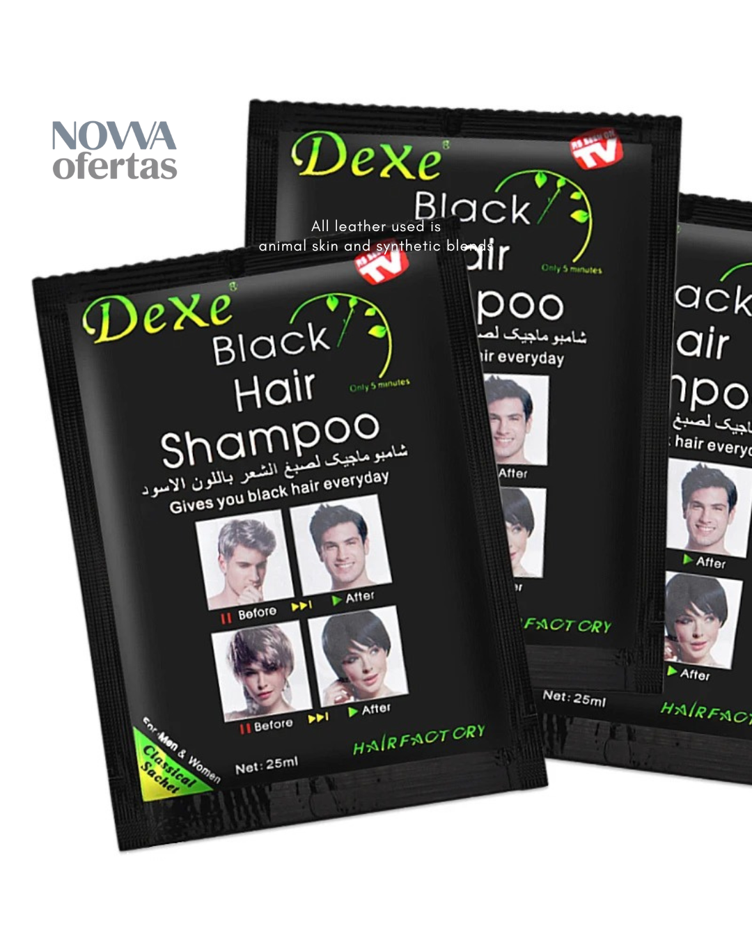 Shampoo Tinte Cubre Canas